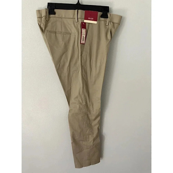 Merona Mens Slim Fit Vintage Khakis 32x30 Plain Front NWT - Picture 3 of 5